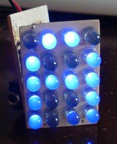 DIY dot matrix display