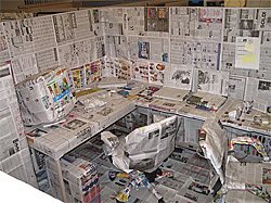 Well papered office