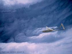 Tiny aircraft to track storm data