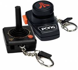 Atari game keychains