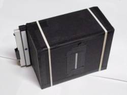 Foamcore 4x5 pinhole camera
