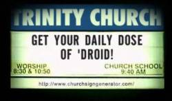 Church sign generator