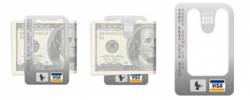 Credit card money clip