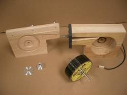 Tesla Turbine made from AOL CDs